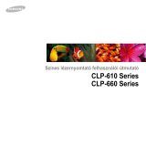 HP Samsung CLP-662 Color Laser Printer series User manual