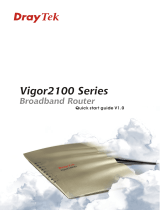 Draytek Vigor2100G User manual