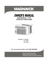 Magnavox W-08CR Owner's manual
