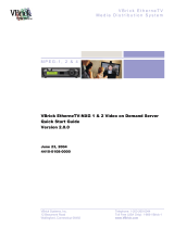 VBrick Systems EtherneTV-NXG 1 User manual