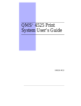 QMS QMS 4525 User manual