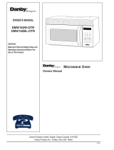 Danby Microwave Oven DMW162BL-OTR User manual