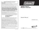 Coleman PMP3000 User manual