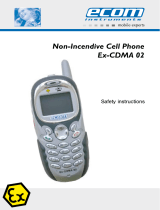 Ecom Instruments Ex-CDMA 02 User manual