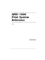 QMS 1060 User manual