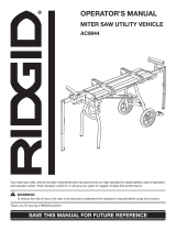 RIDGID AC9944 User manual