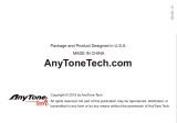AnyTone Tech Dual Band FM Transceiver Owner's manual