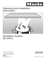 Miele DA249-3 Owner's manual