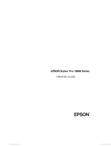 Epson G3 Series User manual