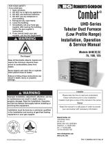 Roberts Gorden 125 User manual