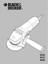 BLACK DECKER KG65 T1 Owner's manual