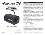 American DJ 150/RG User manual