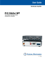 Extron electronics P/2 DA2xi MT User manual