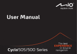 Mio Cyclo 505 series User manual