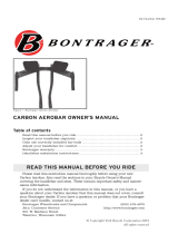 Bontrager Aerobar Owner's manual