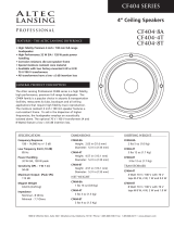 Altec Lansing CF404-4T User manual
