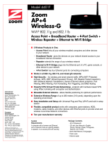 Zoom 4401F User manual