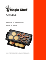 Magic Chef MCSG19B User manual