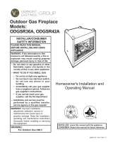 Vermont Castings ODGSR36A Operating instructions