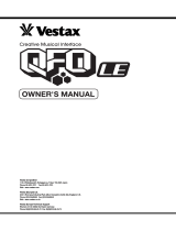 Vestax QFO LE DX User manual
