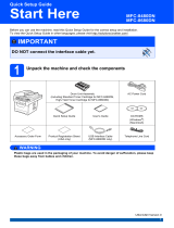 Brother MFC-8480DN Installation guide