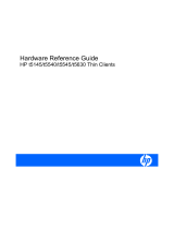 HP t5630 Thin Client Reference guide