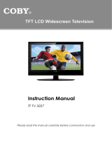 Coby TF TV 3229 User manual