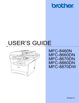 Brother MFC-8460N User manual