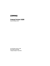 Compaq 1850R - ProLiant - 128 MB RAM User manual