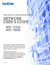Brother MFC-7820N User guide