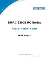 Billion BiPAC 5210 SRC User manual
