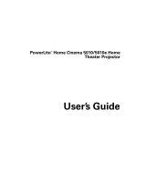 Epson PowerLite 5010e User guide