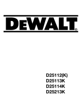 DeWalt D25113K User manual