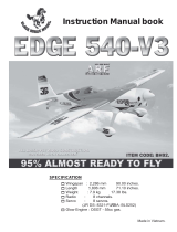 Black Horse Model Edge 540-V3 User manual