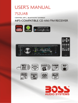 Boss Audio Systems 748UAI Owner's manual