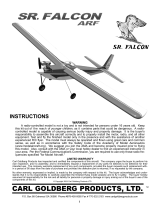 Carl Goldberg Products Sr. Falcon Owner's manual