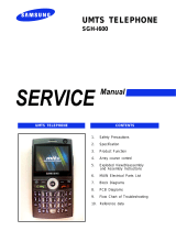 Samsung I600 User manual