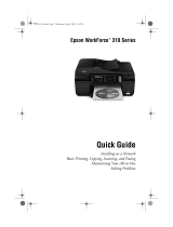 Epson WorkForce 310 User manual