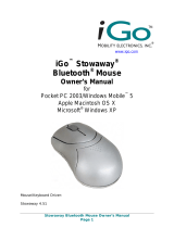 IGo Direct Stowaway User manual
