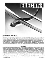 Carl Goldberg Products Electra Glider Kit Owner's manual