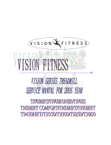 Vision Fitness T9600 User manual