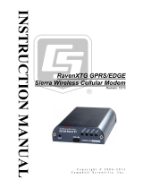 Campbell RavenXTG GPRS/EDGE Owner's manual