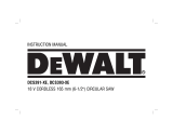 DeWalt DCS393-XE User manual