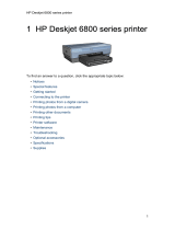 Compaq Deskjet 6840 Printer series User manual