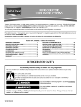 Maytag MSD2553WEM User Instructions