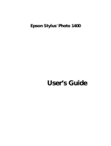 Epson Stylus Photo 1400 User guide