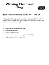 Ramsey Electronics Walking Electronic Bug WEB1 User manual