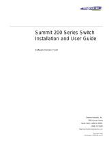 Extreme Networks Summit 200-24 User manual