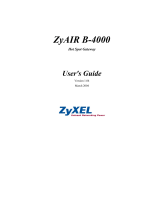 ZyXEL Communications ZYAIR B-4000 User guide