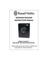 Russell Hobbs RH1247S User manual